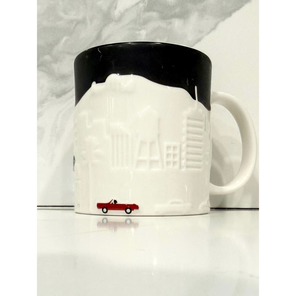 Starbucks Los Angeles 3D City Relief Skyline Mug 2012 Collector Series 16oz